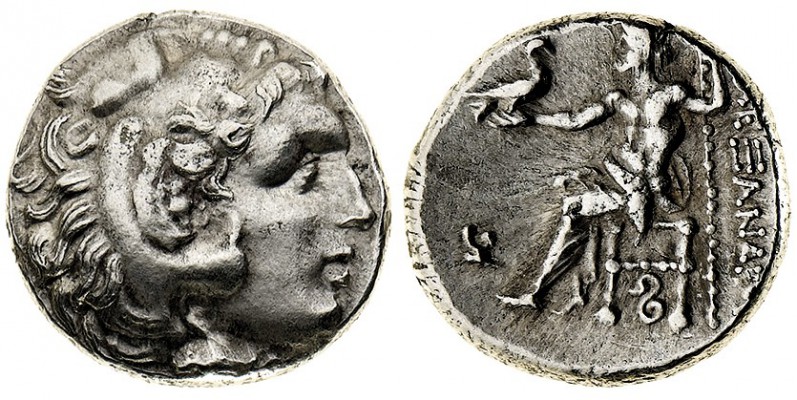 macedonia 
Alessandro III (336-323 a.C.) - Dracma postuma databile al periodo 3...