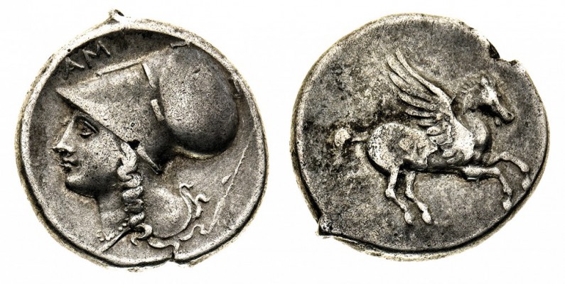 akarnania 
Argos Amphilochikon - Statere databile al periodo 340-300 a.C. - Dir...