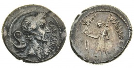 monete romane pre-imperiali 
Giulio Cesare (49-44 a.C.) - Denaro databile al 44 a.C. - Zecca: Roma - Diritto: effigie di Giulio Cesare a destra; diet...