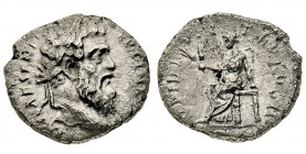 pertinace (193 d.c.) 
Denaro - Zecca: Roma - Diritto: testa laureata dell’Imperatore a destra - Rovescio: Opi seduta a sinistra tiene due spighe di g...