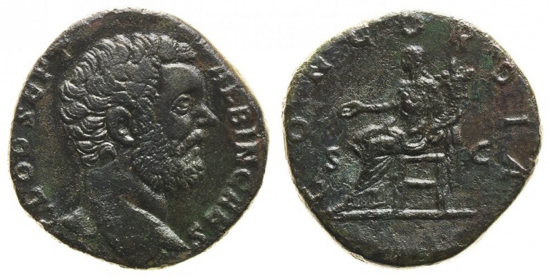 clodio albino (195-197 d.c.) 
Sesterzio con il titolo di Cesare databile agli a...