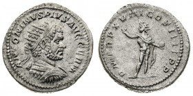 caracalla (211-217 d.c.) 
Antoniniano databile al 217 d.C. - Zecca: Roma - Diritto: busto radiato, drappeggiato e corazzato dell’Imperatore a destra ...