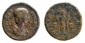 caracalla (211-217 d.c.) 
Asse al nome e con l’effigie di Plautilla, moglie dell’Imperatore, databile al periodo 202-206 d.C. - Zecca: Roma - Diritto...