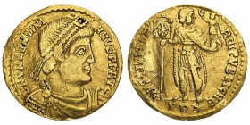 valentiniano I (364-375 d.c.) 
Valentiniano I (364-375 d.C.) - Solido databile al periodo 364-367 d.C. - Zecca: Treviri - Diritto: busto diademato di...