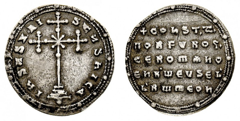 monete bizantine 
Costantino VII e coreggenti (913-959) - Miliaresion databile ...