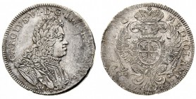 ducato di milano 
Carlo III (VI) d’Asburgo (1707-1740) - 60 Soldi 1725 - Zecca: Milano - Diritto: busto corazzato del Duca a destra - Rovescio: aquil...