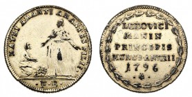 repubblica di venezia 
Ludovico Manin (1789-1797) - Osella Anno VIII 1796 - Zecca: Venezia - Diritto: figura femminile stante a sinistra, paludata, a...