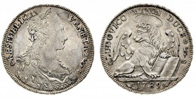 repubblica di venezia 
Ludovico Manin (1789-1797) - Tallero per il Levante 1789 - Zecca: Venezia - Diritto: busto femminile diademato e drappeggiato ...
