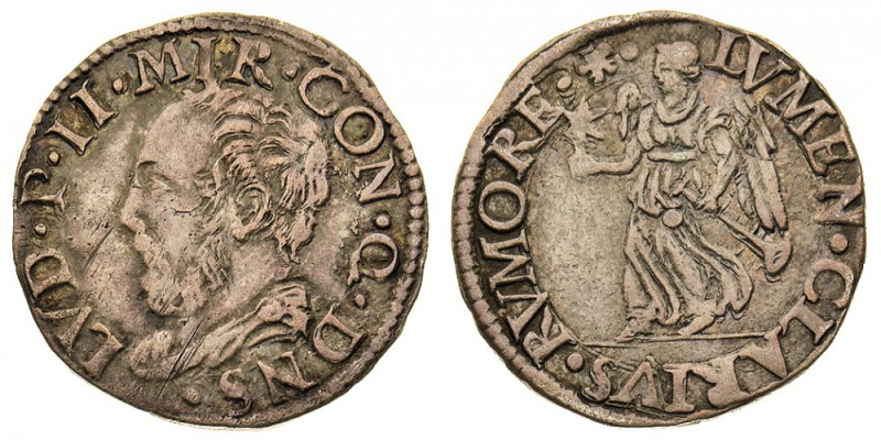 mirandola 
Ludovico II Pico (1550-1568) - Mezzo Paolo - Zecca: Mirandola - Diri...