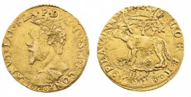 ducato di parma, piacenza e guastalla 
Ranuccio I Farnese (1592-1622) - 2 Doppie 1618 - Zecca: Piacenza - Diritto: busto corazzato del Duca a sinistr...