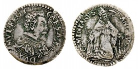ducato di modena e reggio 
Cesare d’Este (1598-1628) - Giorgino - Zecca: Modena - Diritto: busto corazzato del Duca a destra - Rovescio: San Geminian...