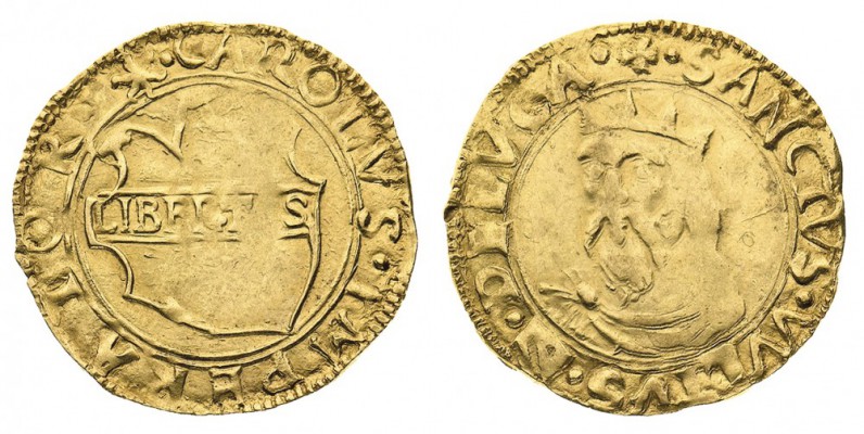 repubblica di lucca 
Scudo d’oro del Sole - Diritto: emblema della Repubblica e...