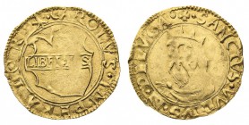 repubblica di lucca 
Scudo d’oro del Sole - Diritto: emblema della Repubblica entro cartella poligonale - Rovescio: il Santo Volto, coronato e paluda...
