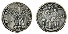 repubblica di pisa 
Monetazione al nome di Federico I Imperatore (1150-1312) - Grosso Maggiore - Diritto: aquila stante di fronte ad ali spiegate con...
