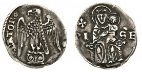 repubblica di pisa 
Monetazione al nome di Federico I Imperatore (1150-1312) - Mezzo Grosso o Grosso Minore - Diritto: aquila stante di fronte ad ali...