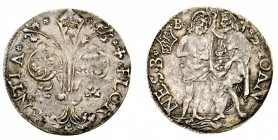 firenze 
Barile da 10 Soldi databile al I semestre del 1511 - Zecca: Firenze - Diritto: giglio fiorentino - Rovescio: San Giovanni nell’atto di batte...