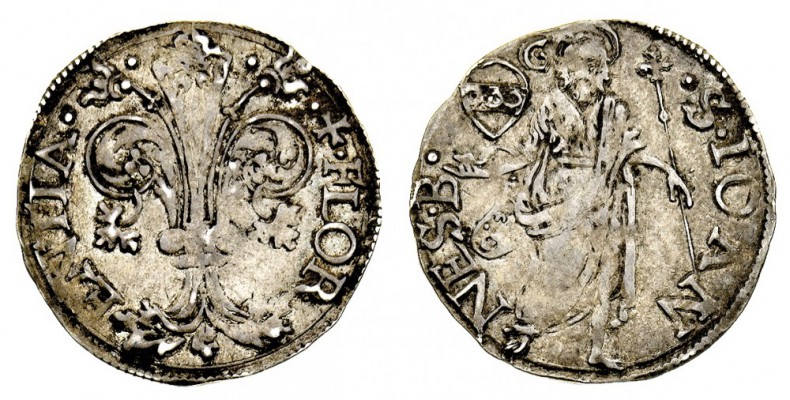 firenze 
Grosso da Soldi sette o Grossone databile al II semestre 1512 - Zecca:...