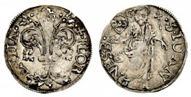 firenze 
Grosso da Soldi sette o Grossone databile al II semestre 1512 - Zecca: Firenze - Diritto: giglio fiorentino - Rovescio: San Giovanni Battist...