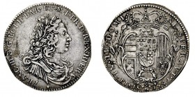 granducato di toscana 
Francesco II di Lorena (1737-1765) - Mezzo Francescone 1741 - Zecca: Firenze - Diritto: effigie del Granduca a destra - Rovesc...