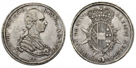 granducato di toscana 
 Pietro Leopoldo di Lorena (1765-1790) - Mezzo Francescone 1787 - Zecca: Firenze - Diritto: effigie del Granduca a destra - Ro...
