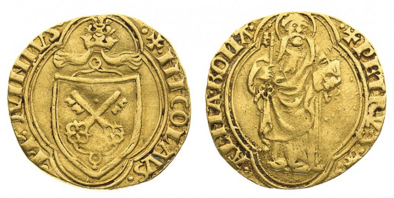 stati pontifici 
Nicolò V (1447-1455) - Ducato Papale - Zecca: Roma - Diritto: ...