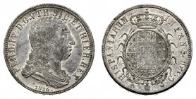 regno delle due sicilie 
Ferdinando I di Borbone (1815-1816) - Monetazione con il titolo di Re di Napoli - Piastra 1816 - Zecca: Napoli - Diritto: ef...