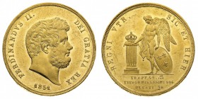 regno delle due sicilie 
Ferrdinando II di Borbone (1830-1859) - 30 Ducati 1851 - Zecca: Napoli - Diritto: effigie del Re a destra - Rovescio: il Gen...