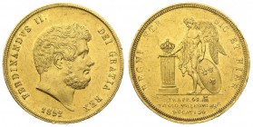 regno delle due sicilie 
Ferdinando II di Borbone (1830-1859) - 30 Ducati 1852 - Zecca: Napoli - Diritto: effigie del Re a destra - Rovescio: il Geni...