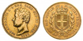 carlo alberto (1831-1849)
50 Lire 1836 - Zecca: Torino - Diritto: effigie del Re a sinistra - Rovescio: stemma di Casa Savoia coronato e circondato d...