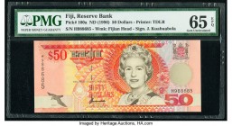 Fiji Reserve Bank of Fiji 50 Dollars ND (1996) Pick 100a PMG Gem Uncirculated 65 EPQ. 

HID09801242017