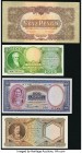 Greece Bank of Greece 500 Drachmai 1.1.1939 Pick 109a; 500 Drachmai ND (1945) Pick 171a; 1,000 Drachmai ND (1944) Pick 172a Crisp Uncirculated; Hungar...