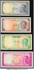 Iran Bank Melli 10; 20; 50 Rials ND (1948) Pick 47; 48; 49; 100 Rials ND (1951) Pick 50 Very Fine or Better. 

HID09801242017
