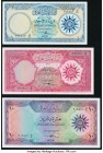 Iraq Central Bank of Iraq 1; 5; 10 Dinars ND (1959) Pick 53a; 54a; 55a About Uncirculated or Better. 

HID09801242017