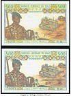 Mali Banque Centrale du Mali 500 Francs ND (1973-84) Pick 12d, 12e Choice Crisp Uncirculated. 

HID09801242017