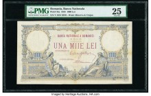 Romania Banca Nationala a Romaniei 1000 Lei 1933 Pick 34a PMG Very Fine 25. Minor thinning.

HID09801242017