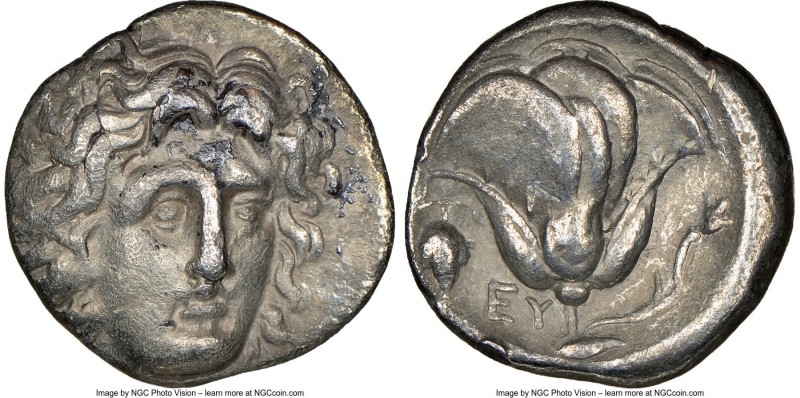 CARIAN ISLANDS. Rhodes. Ca. 305-275 BC. AR didrachm (20mm, 1h). NGC VF. Head of ...