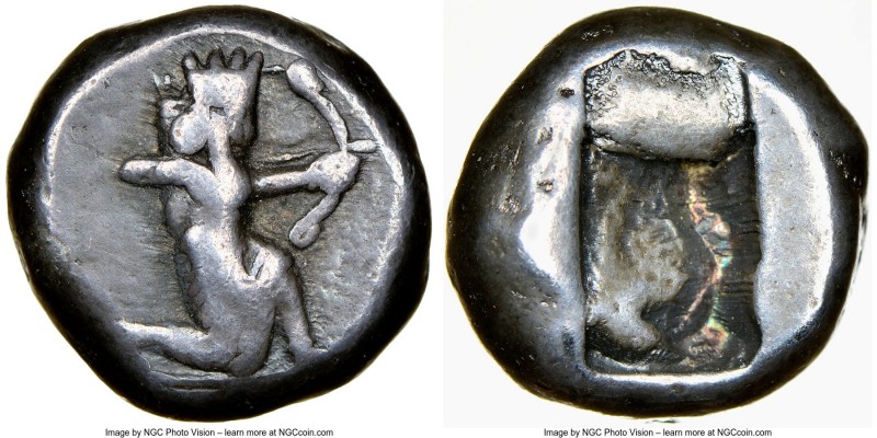 ACHAEMENID PERSIA. Darius I-Xerxes I (ca. 505-480 BC). AR siglos (14mm, 5.35 gm)...
