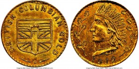 British Columbia gold Fantasy Dollar 1912-Dated MS63 NGC, G&L-400. 

HID09801242017
