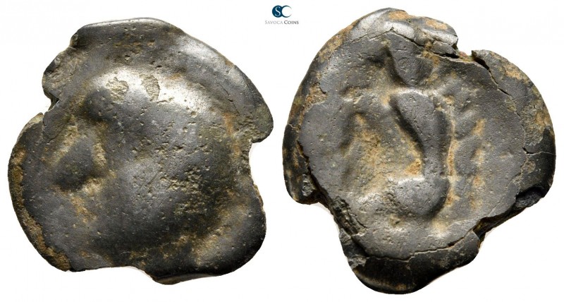 Southern Gaul. Sequani 100-50 BC. 
Potin

19 mm., 2,5 g.



nearly very f...