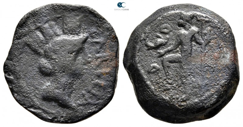 Iberia. Carteia after 44 BC. 
Bronze Æ

23 mm., 8,19 g.



nearly very fi...