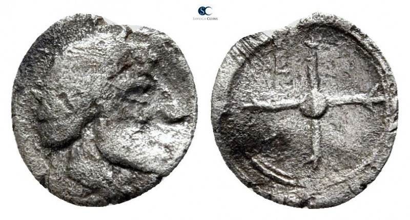 Sicily. Syracuse. Deinomenid Tyranny 485-466 BC. 
Litra AR

8 mm., 0,29 g.
...