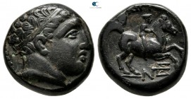 Kings of Macedon. Uncertain mint in Macedon. Philip II of Macedon 359-336 BC. Unit Æ