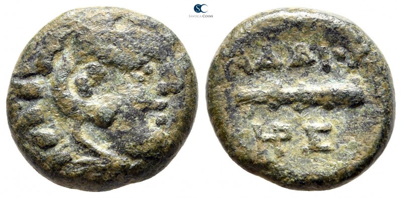 Kings of Thrace. Kypsela. Seleukid. Adaios 253-243 BC. 
Bronze Æ

16 mm., 3,9...