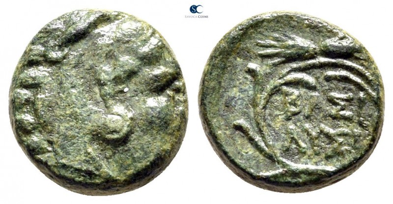 Kings of Thrace. Lysimacheia. Macedonian. Lysimachos 305-281 BC. 
Bronze Æ

1...