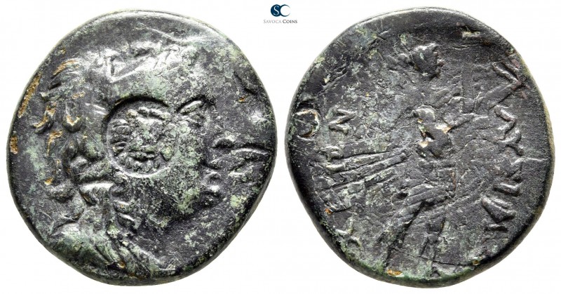 The Thracian Chersonese. Lysimacheia 309-220 BC. 
Bronze Æ

24 mm., 11,49 g....