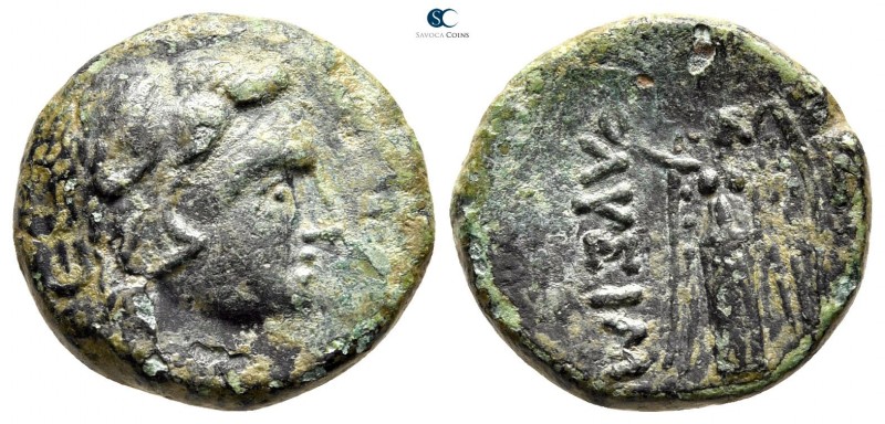 The Thracian Chersonese. Lysimacheia 245-225 BC. 
Bronze Æ

17 mm., 3,71 g.
...