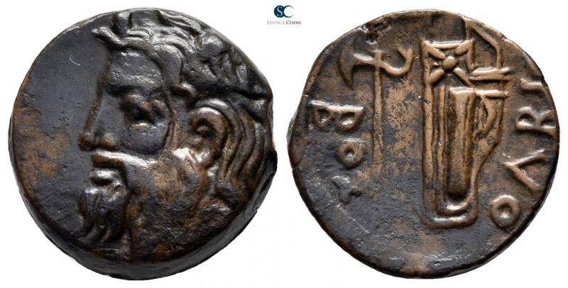 Scythia. Olbia 350-300 BC. 
Bronze Æ

21 mm., 10,05 g.



very fine