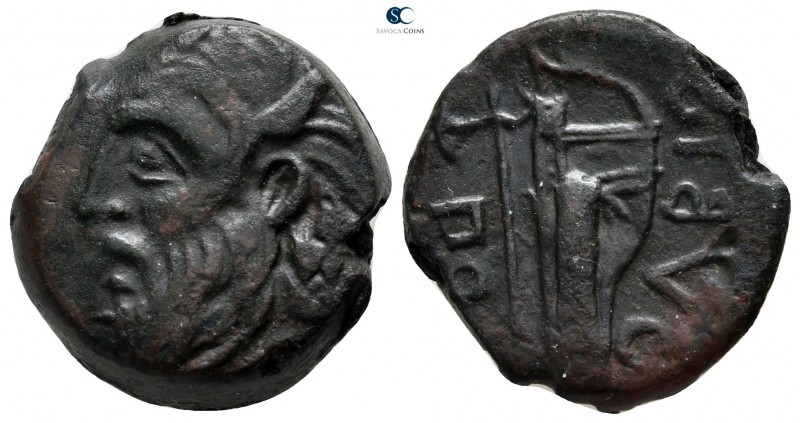 Scythia. Olbia circa 300-260 BC. 
Bronze Æ

20 mm., 10,92 g.



very fine...