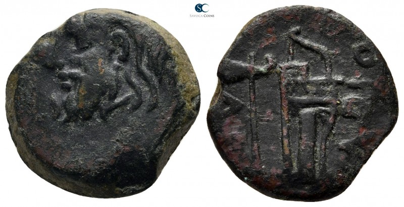 Scythia. Olbia 300-260 BC. 
Bronze Æ

19 mm., 6,33 g.



nearly very fine...