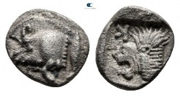 Mysia. Kyzikos 525-475 BC. Obol AR